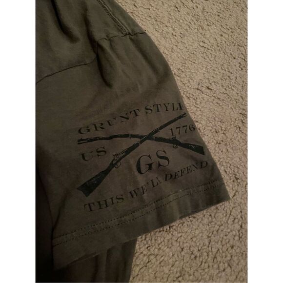 Grunt Style GIVE ME LIBERTY OR DEATH T-Shirt - Picture 2 of 5